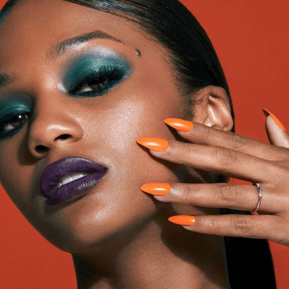 KISS Halloween Special Design Orange Nails - Long Gone - Picture 2 of 5